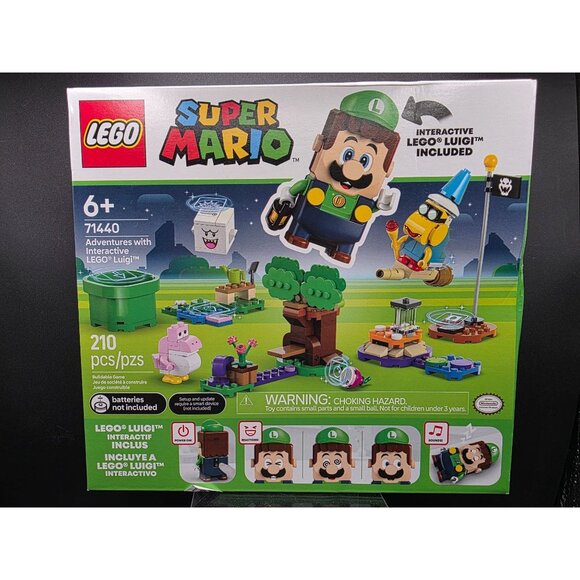 Lego Super Mario Adventures With Interactive Luigi Set #71440  210 Pcs  Includes - Picture 1 of 9